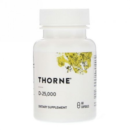 Thorne Research, D-25,000、60カプセル (Discontinued Item)