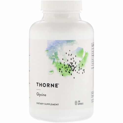 Thorne Research, グリシン、カプセル250粒