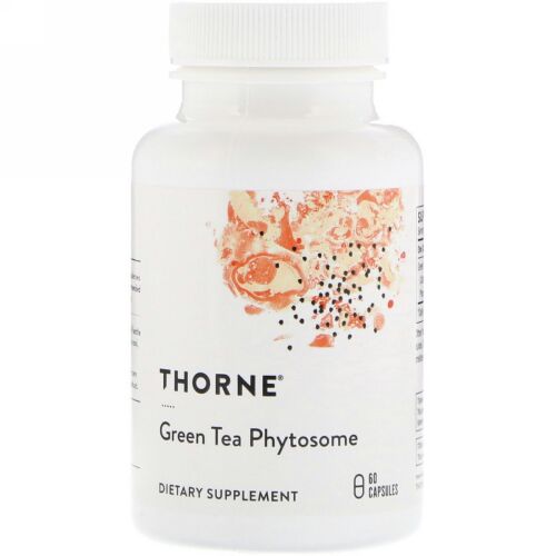 Thorne Research, 緑茶フィトソム,60カプセル
