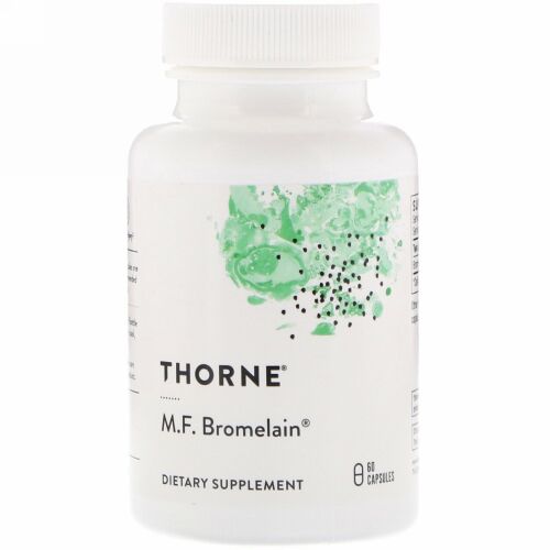 Thorne Research, M.F.ブロメライン、 60ベジキャップ