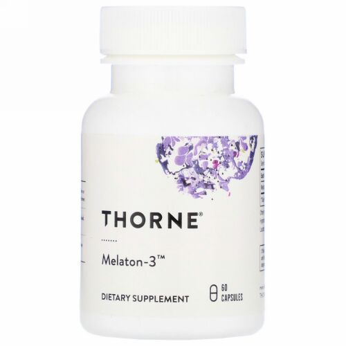 Thorne Research, メラトン-3、60錠