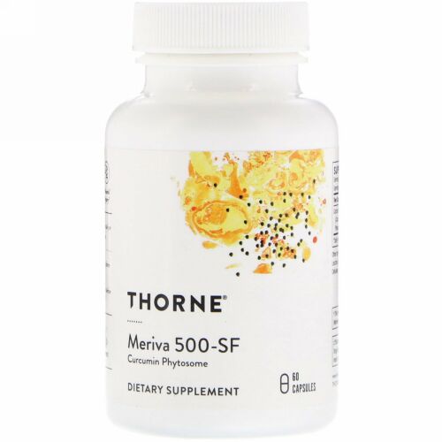 Thorne Research, メリバ 500 - SF、 大豆不使用、 60植物性カプセル
