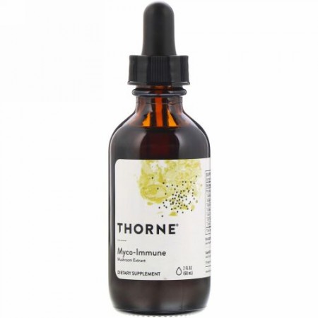 Thorne Research, マイコ イミューン、キノコ抽出物、60ml（2fl oz）