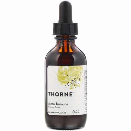 Thorne Research, マイコ イミューン、キノコ抽出物、60ml（2fl oz）