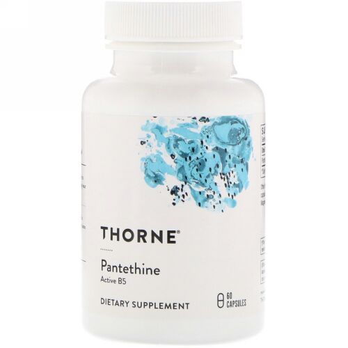 Thorne Research, パントテン酸、60カプセル