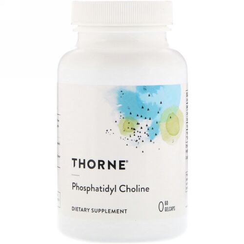 Thorne Research, ホスファチジルコリン, 60 ジェルカプセル
