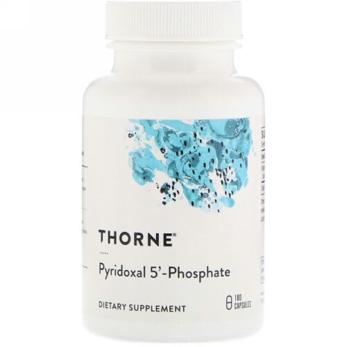 Thorne Research, ピリドキサル5'リン酸、180錠