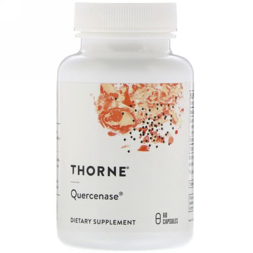 Thorne Research, ケルセナーゼ、カプセル60粒