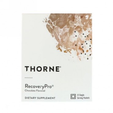 Thorne Research, リカバリープロ、チョコレート味、12袋、各1.1 oz (32 g) (Discontinued Item)