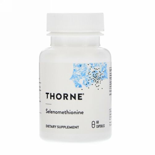 Thorne Research, セレノメチオニン、60カプセル