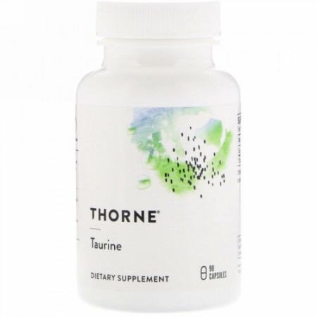 Thorne Research, タウリン, 90 ベジキャップ