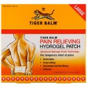 Tiger Balm, 鎮痛貼り薬（Pain Relieving Patch）, 大サイズ, 4パッチ（各8 x 4 iインチ）