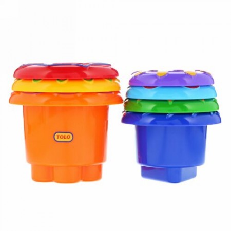 Tolo Toys, Rainbow Stacker, 6+ Months (Discontinued Item)