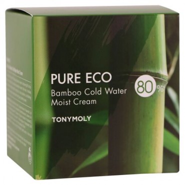 Tony Moly, ピュアエコ、バンブー・コールドウォーター・モイストクリーム、200 ml (Discontinued Item)