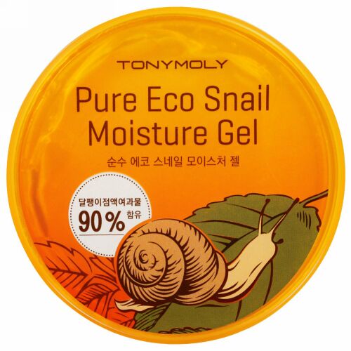 Tony Moly, ピュア・エコ・スネイル・モイスチャージェル、300 ml (Discontinued Item)