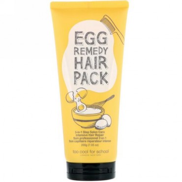 Too Cool for School, エッグレメディヘアパック、200g（7.05oz） (Discontinued Item)