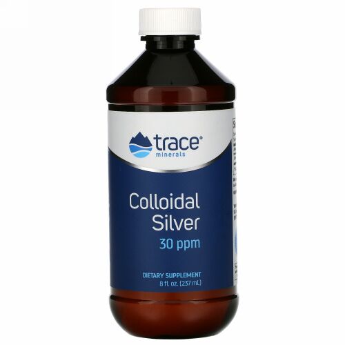 Trace Minerals Research, コロイダルシルバー, 30 ppm, 8 液量オンス (237 ml)