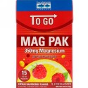 Trace Minerals Research, マグパックゴー、マグネシウムパウダー、シトラスラズベリー味、350 mg、15袋、各0.17 oz (4.8 g) (Discontinued Item)