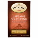 Twinings, 100%ピュアブラックティー, ラプサンスーチョン, 20袋, 各1.41オンス (40 g)