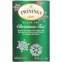 Twinings, 紅茶、クリスマスティー、ティーバッグ20個、40g（1.41oz）
