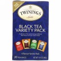 Twinings, 紅茶のバラエティパック、ティーバッグ20個、1.41オンス（ 40g ）