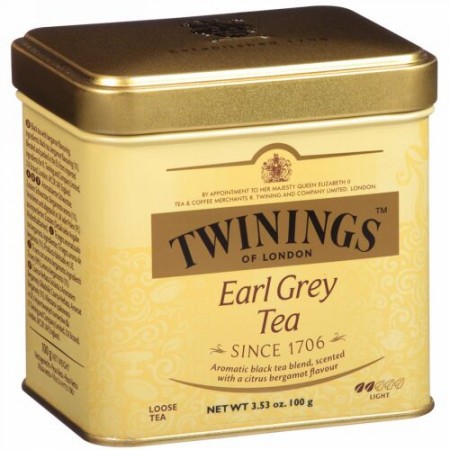 Twinings, アールグレイ（Earl Grey）ばら売り茶, 3.53オンス（100 g）