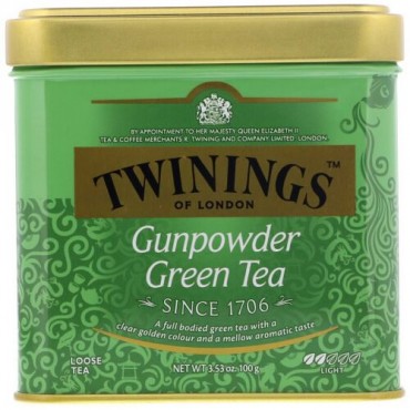 Twinings, Gunpowder Green Loose Tea, 3.53 oz (100 g) (Discontinued Item)