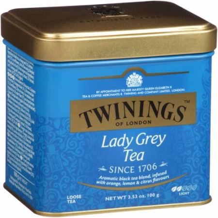 Twinings, レディーグレイ茶葉、3.53oz （100g）