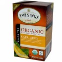 Twinings, オーガニック アールグレイ紅茶, 20 ティーバッグ, 1.27 オンス (36 g) (Discontinued Item)