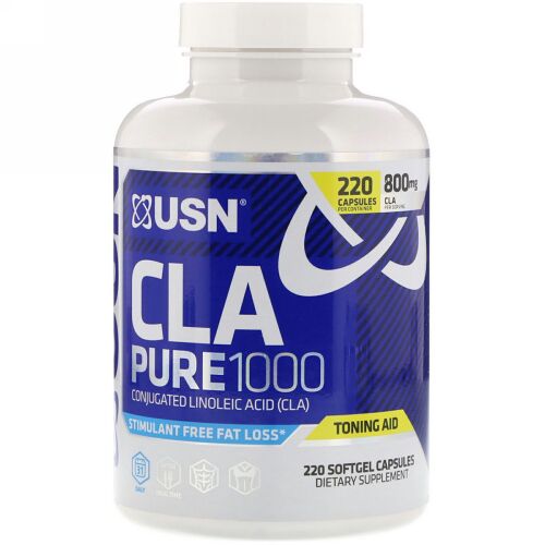 USN, CLA Pure 1000, 220 Softgel Capsules (Discontinued Item)