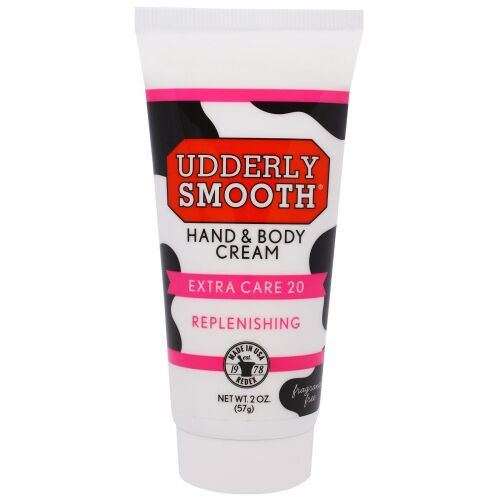 Udderly Smooth, ハンド＆ボディクリーム, エクストラケア20, 2オンス (57 g) (Discontinued Item)