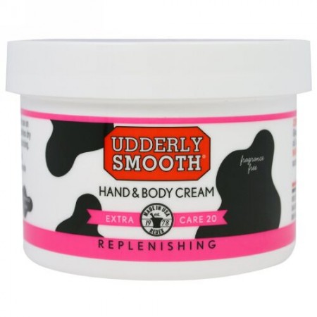 Udderly Smooth, ハンド＆ボディクリーム, エクストラケア20, 8オンス (227 g) (Discontinued Item)