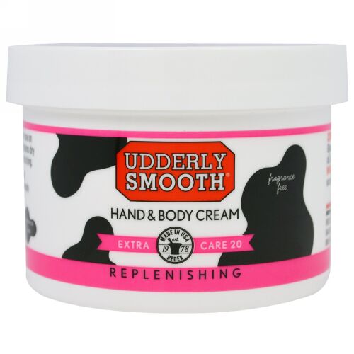 Udderly Smooth, ハンド＆ボディクリーム, エクストラケア20, 8オンス (227 g) (Discontinued Item)