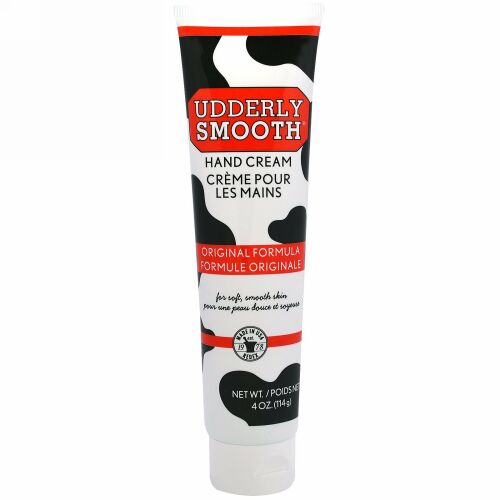 Udderly Smooth, ハンドクリーム, オリジナルフォーミュラ, 4オンス (114 g)