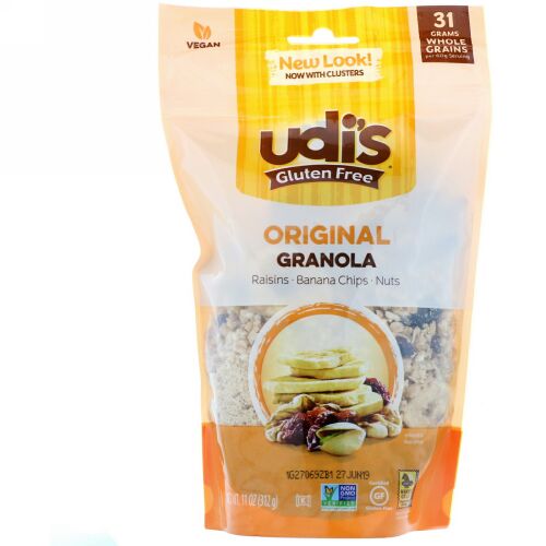 Udi's, グルテンフリー グラノーラ、 オリジナル、 11 oz (312 g) (Discontinued Item)