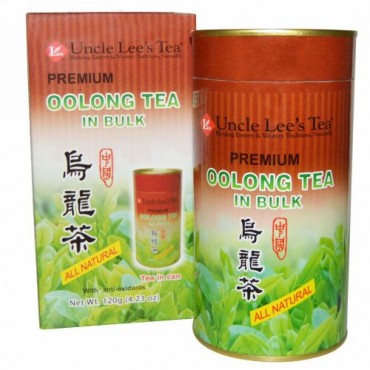 Uncle Lee's Tea, プレミアム ウーロンティー（大パック）、4.23 oz (120 g) (Discontinued Item)