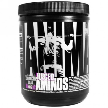 Universal Nutrition, アニマル・エンハンスド BCAA、ジュース・アミノ、グレープジュース入り、 376 g (Discontinued Item)