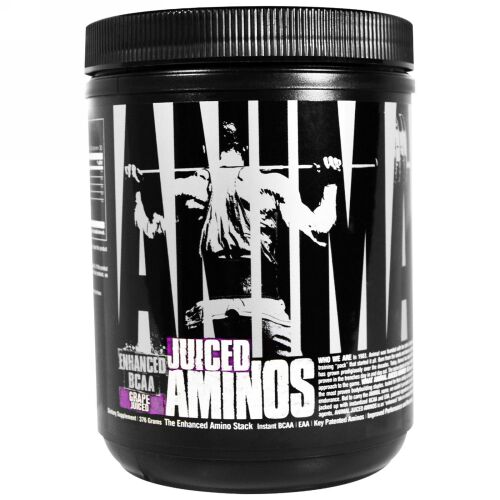 Universal Nutrition, アニマル・エンハンスド BCAA、ジュース・アミノ、グレープジュース入り、 376 g (Discontinued Item)