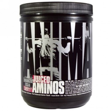 Universal Nutrition, アニマルジュースドアミノ、ストロベリーライムエード風味、358g