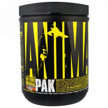Universal Nutrition, Animal Pak, Training Powder, Orange Flavor, 388 g