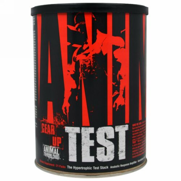 健康のための天然物 Universal Nutrition, アニマルテスト アナボリックレスポンスアンプリファイヤー 21パック