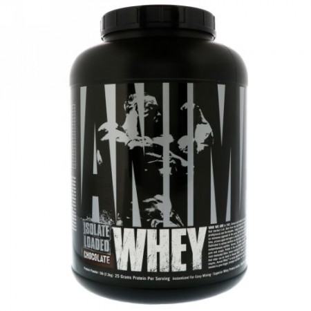 Universal Nutrition, 動物性ホエイアイソレート配合、チョコレート、5 lb (2.3 kg)