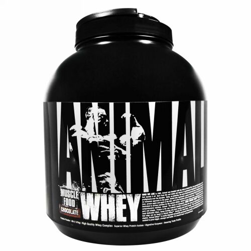 Universal Nutrition, Animal Wheyマッスルフード, チョコレート, 1.81 kg (Discontinued Item)