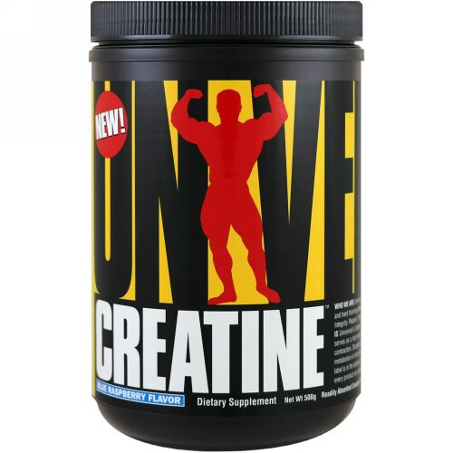 Universal Nutrition, クレアチン、ブルーラズベリー、500g (Discontinued Item)