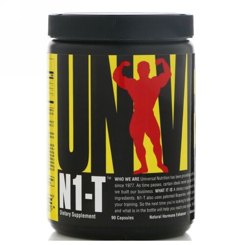 Universal Nutrition, N1-T™,ナチュラル テストステロン サプリメント, 90 カプセル
