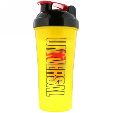 Universal Nutrition, シェイカーカップ、イエロー、30 oz (Discontinued Item)