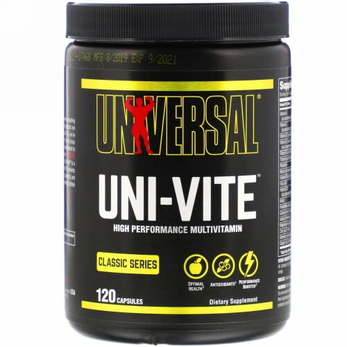 Universal Nutrition, ユニバイト、120錠