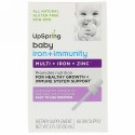 UpSpring, Baby, Iron + Immunity, Natural Fruit Flavor, 2 fl oz (60 ml) (Discontinued Item)