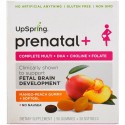 UpSpring, プレナータル +、マンゴーピーチグミ + ソフトゲル, 90グミ + ソフトゲル (Discontinued Item)
