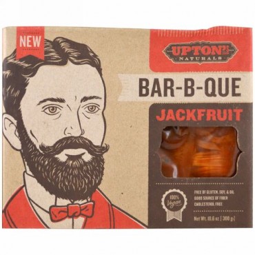 Upton's Naturals, ジャックフルーツ、バーベキュー、10.6 oz (300 g) (Discontinued Item)